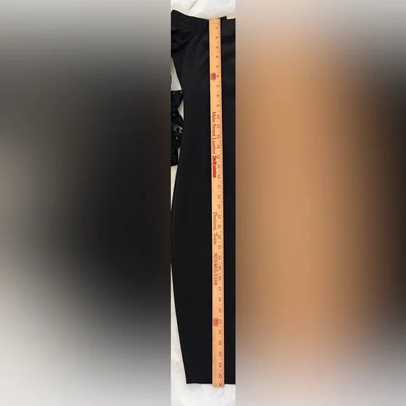 Chelsea28 Black Bell Lace Sleeve Dress Size 6 - Picture 12 of 14